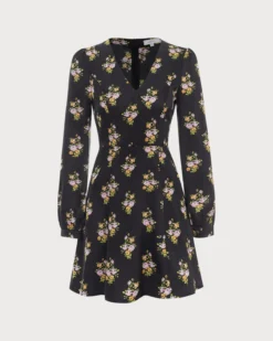 The Black V Neck Satin Long Sleeve Mini Dress 11 The Black V Neck Satin Long Sleeve Mini Dress -Deals Dress N Swimwear Store 0 3c4ddb79 cdcb 4934 9461 388144693193