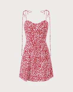 The Red Sweetheart Neck Floral Mini Dress 14 The Red Sweetheart Neck Floral Mini Dress -Deals Dress N Swimwear Store 0 3cdb3622 5e77 4ccc a0a6 cc081324da19