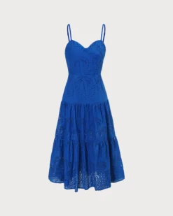 The Blue Sweetheart Neck Embroidery Slip Midi Dress 12 The Blue Sweetheart Neck Embroidery Slip Midi Dress -Deals Dress N Swimwear Store 0 5242f8e0 1dcb 46e9 bf63 53c9c4684d54