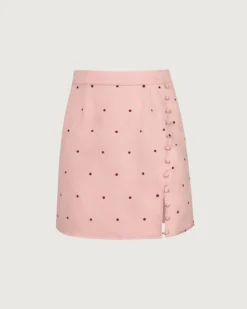 The Pink Polka Dot Button Slit Mini Skirt 12 The Pink Polka Dot Button Slit Mini Skirt -Deals Dress N Swimwear Store 0 777454f4 098d 41da 8acf 60dce37d0604