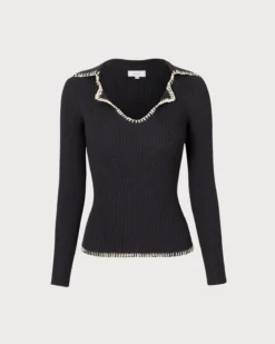 The Black Lapel Seam Colorblock Knit Top 12 The Black Lapel Seam Colorblock Knit Top -Deals Dress N Swimwear Store 0 c3a6155a 76ca 4e0f abcf 0c43fe60d5de 597410