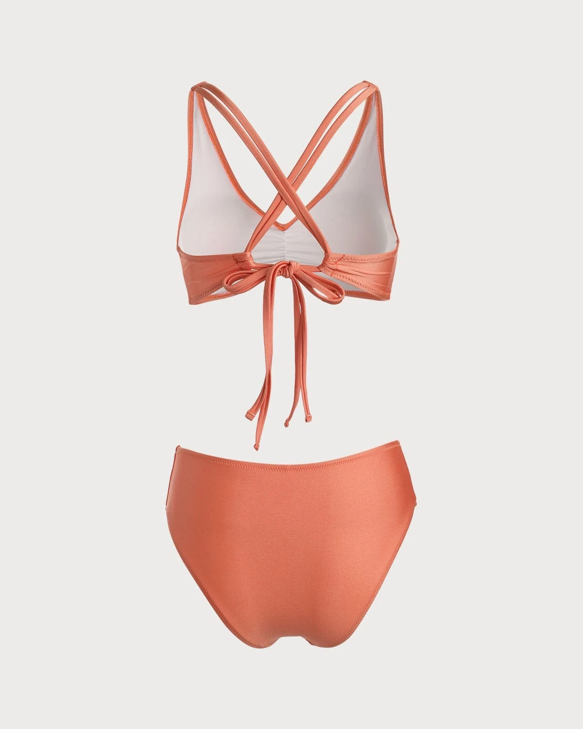 The Orange Tie Back Bikini Set 6 The Orange Tie Back Bikini Set - Image 6