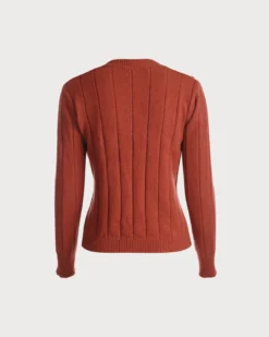 The Brick Red Floral Embroidered Cardigan -Deals Dress N Swimwear Store 1 1 6f1b3ac6 d5e8 49d1 93de ae2d8a185335