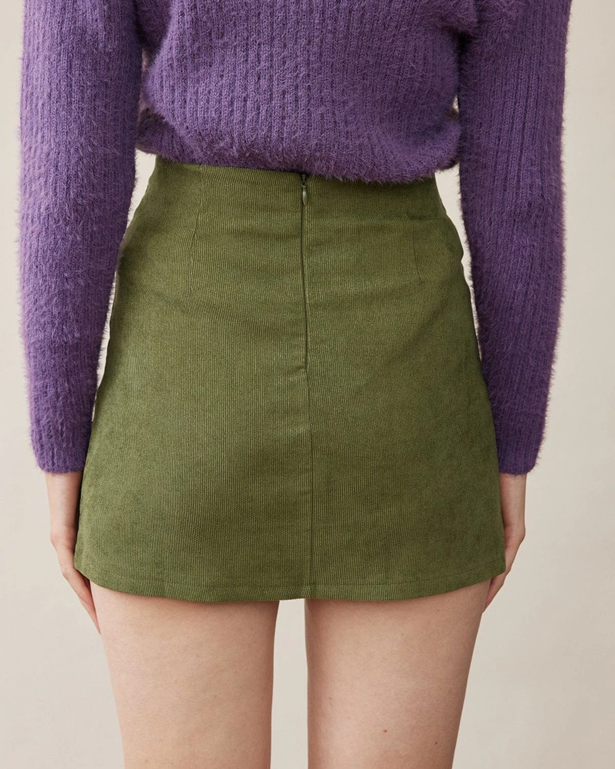 The Button Detailed A-line Skirt 5 The Button Detailed A-line Skirt - Image 5