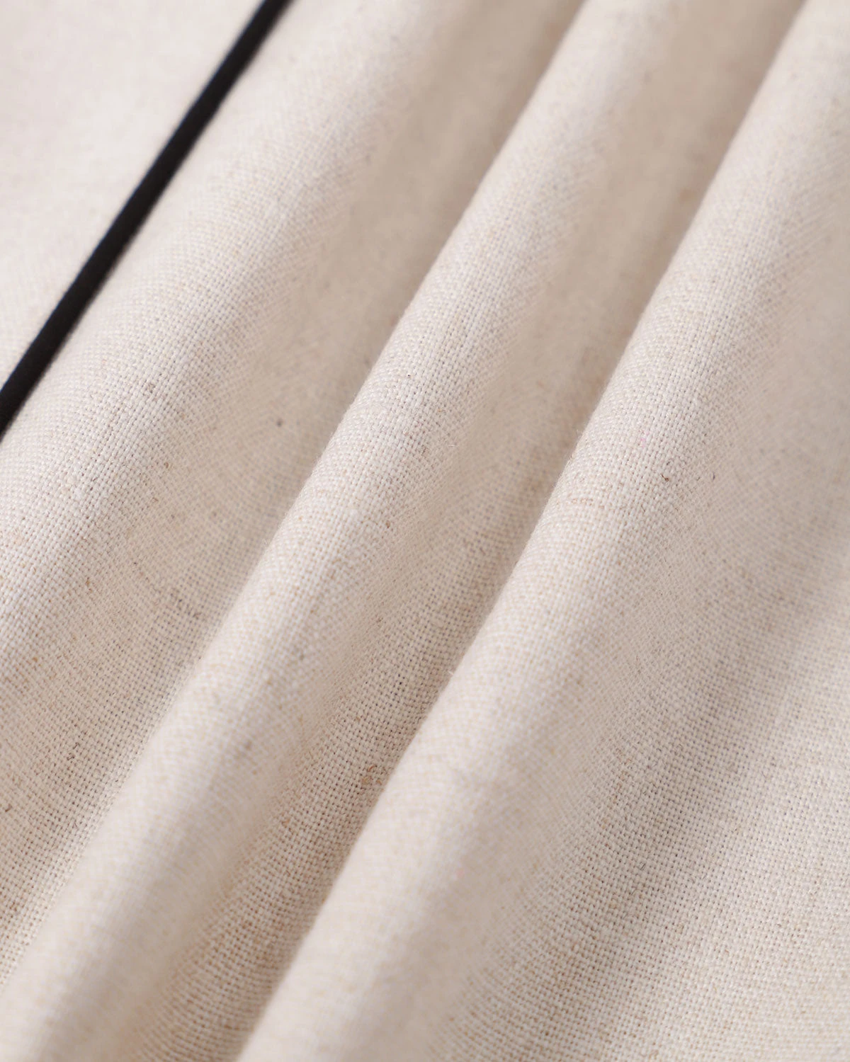 The Khaki Square Neck Contrast Midi Dress 8 The Khaki Square Neck Contrast Midi Dress - Image 8