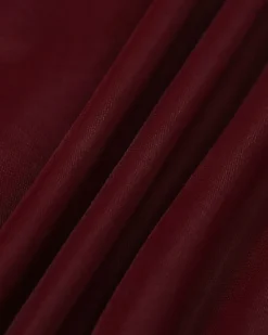 The Wine Red V Neck Mesh Wrap Maxi Dress -Deals Dress N Swimwear Store IMG 1379