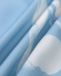 The Blue Ruffle Trim Strapless Floral Midi Dress 13 The Blue Ruffle Trim Strapless Floral Midi Dress -Deals Dress N Swimwear Store IMG 3287