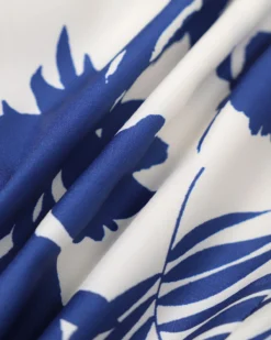 The Blue Halter Cut Out Ruffle Maxi Dress -Deals Dress N Swimwear Store IMG 3420