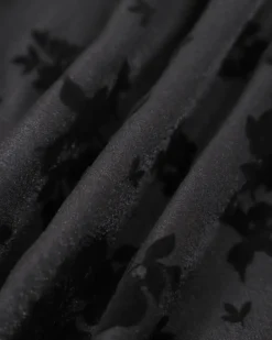 The Black Floral Strapless Midi Dress 15 The Black Floral Strapless Midi Dress -Deals Dress N Swimwear Store IMG 3427