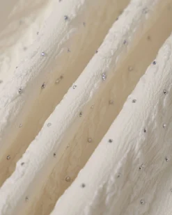 The Beige Boat Neck Textured Mini Dress -Deals Dress N Swimwear Store IMG 5180