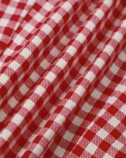 The Red Boat Neck Plaid Mini Dress -Deals Dress N Swimwear Store IMG 5455