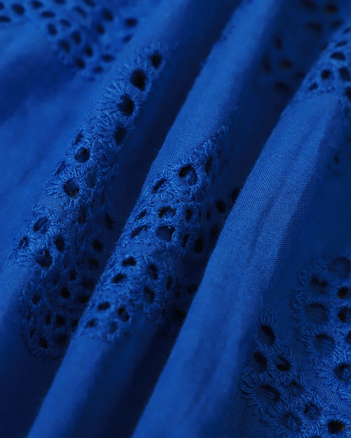 The Blue Sweetheart Neck Embroidery Slip Midi Dress 7 The Blue Sweetheart Neck Embroidery Slip Midi Dress - Image 7