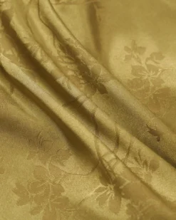 The Green V Neck Jacquard Satin Blouse 15 The Green V Neck Jacquard Satin Blouse -Deals Dress N Swimwear Store IMG 9691