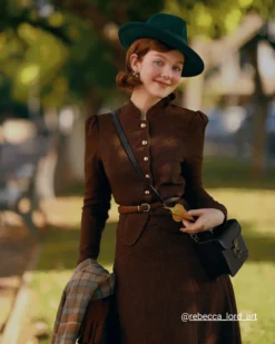 The Solid Retro Single-breasted Tweed Jacket 9 The Solid Retro Single-breasted Tweed Jacket -Deals Dress N Swimwear Store Photoby my.ragtime.gal