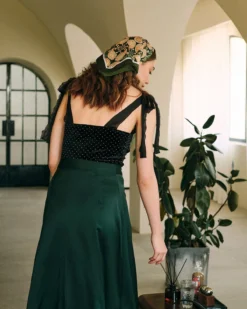 The Sweetheart Neck Rhinestone Tie Strap Top 9 The Sweetheart Neck Rhinestone Tie Strap Top -Deals Dress N Swimwear Store RIHOAS1142