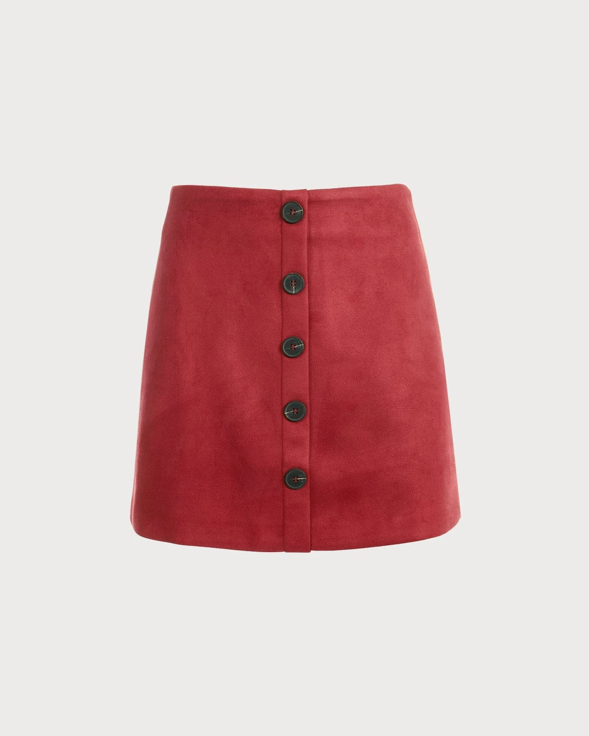 The Solid High Waisted Suede Mini Skirt 7 The Solid High Waisted Suede Mini Skirt - Image 7