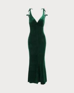 The Velvet Chain Strap Bodycon Maxi Dress 13 The Velvet Chain Strap Bodycon Maxi Dress -Deals Dress N Swimwear Store RW73506