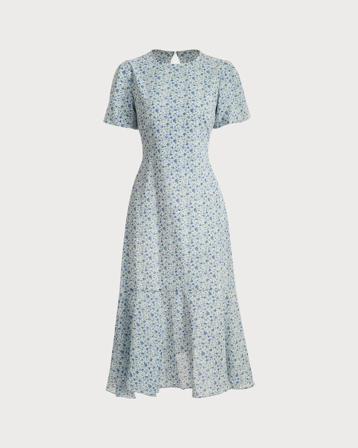 The Ruffle Backless Floral Midi Dress 6 The Ruffle Backless Floral Midi Dress - Image 6