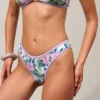 The Floral Middle Waist Bikini Bottom