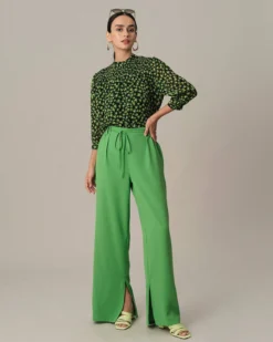 The Floral Puff Sleeve Ruched Blouse -Deals Dress N Swimwear Store blouses the floral puff sleeve ruched blouse 37578001252565