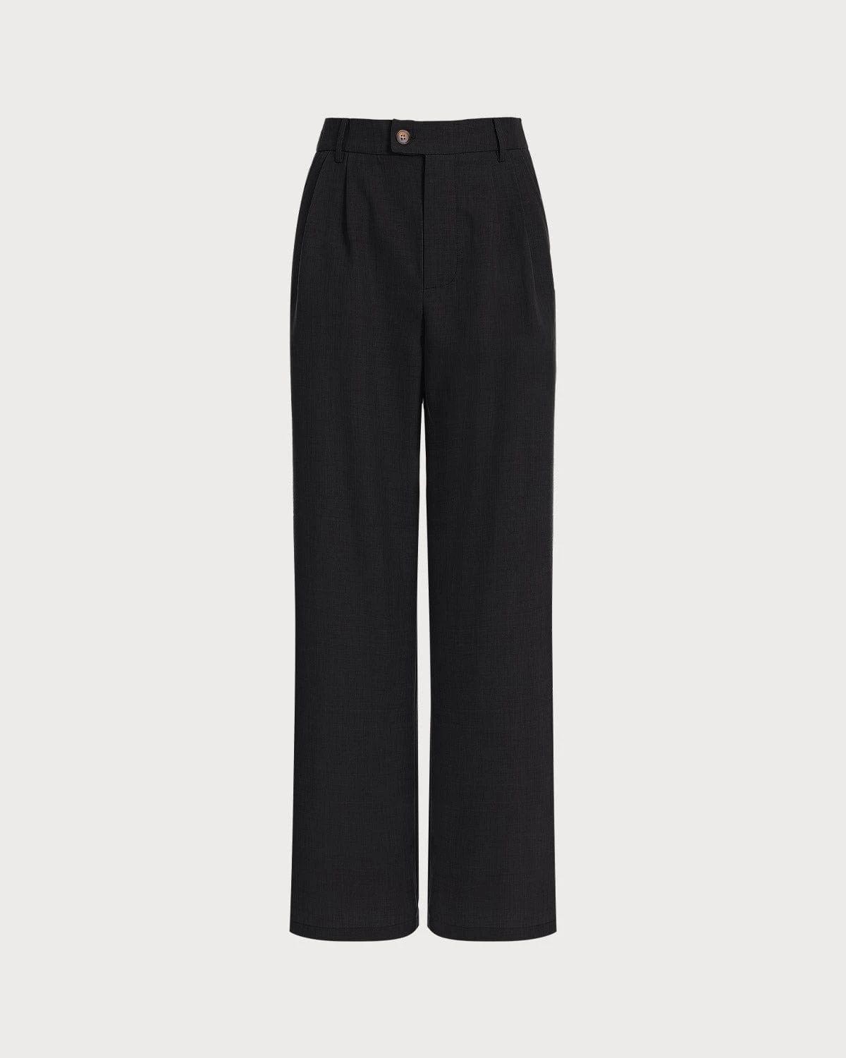 The Solid Pleated High-waisted Pants 7 The Solid Pleated High-waisted Pants - Image 7