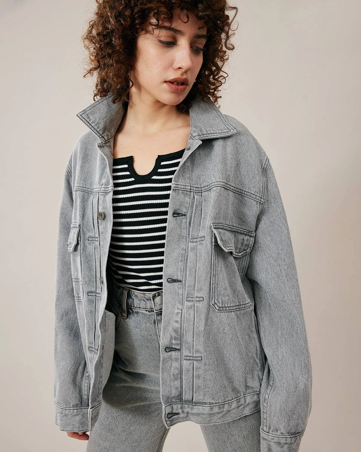 The Premium-fabric Vintage Denim Jacket 1 The Premium-fabric Vintage Denim Jacket