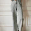 The Premium-fabric Vintage Wide-leg Flared Jeans