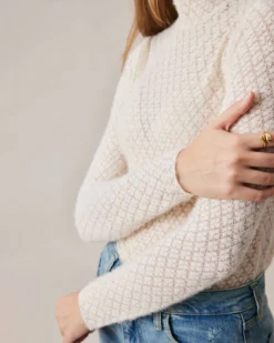 The Floral See-Through Knitwear 13 The Floral See-Through Knitwear -Deals Dress N Swimwear Store knit tops the floral see through knitwear 36299975327957