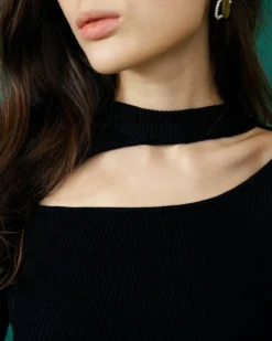 The Slim-Fitting Cutout Knit Top 10 The Slim-Fitting Cutout Knit Top -Deals Dress N Swimwear Store knit tops the slim fitting cutout knit top 36306460442837