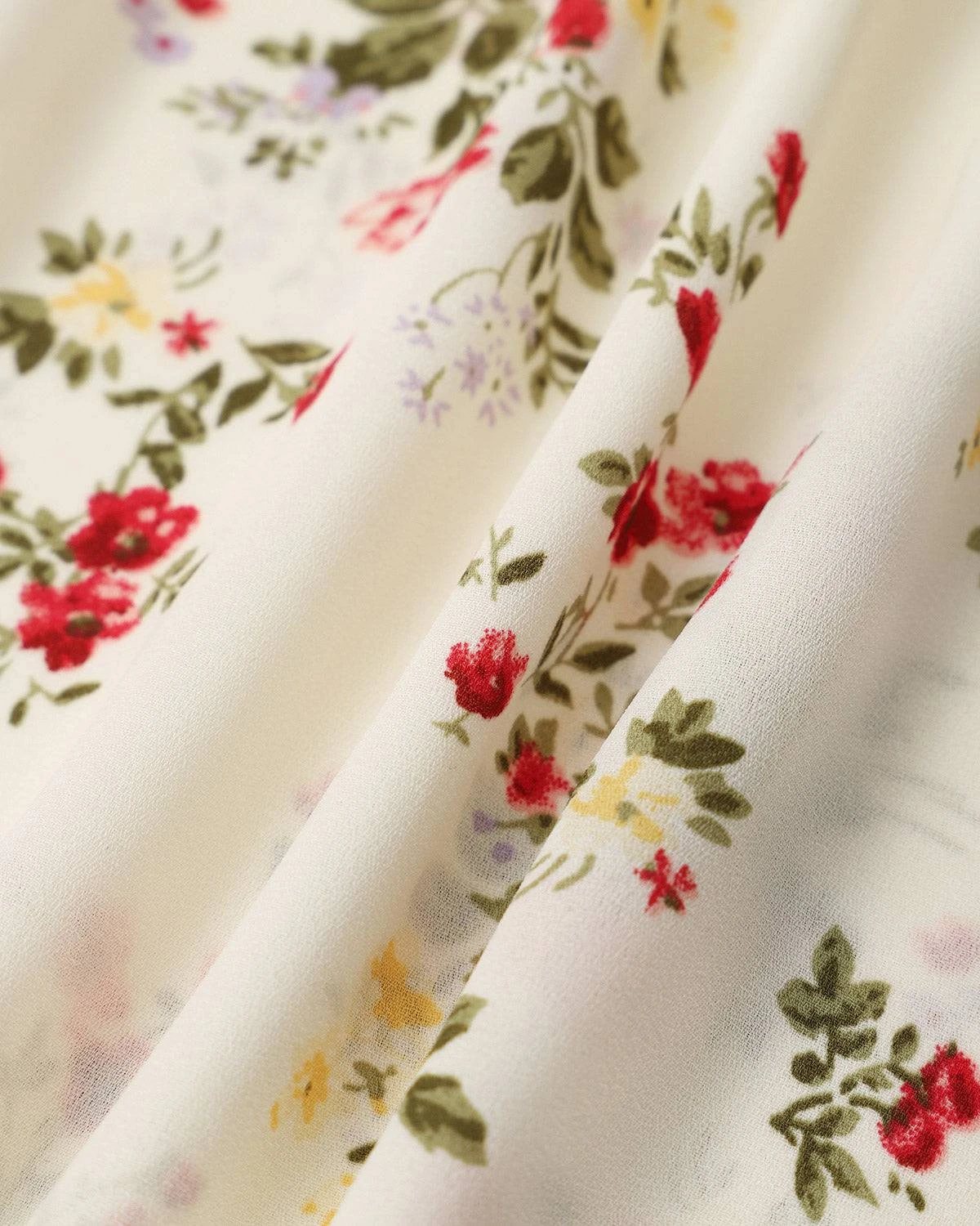 The Elasticized Shoulder Straps Floral Dress 2 The Elasticized Shoulder Straps Floral Dress - Image 2