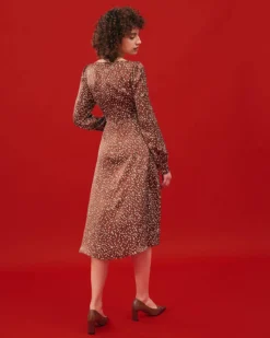 The Polka Dot Square Neckline Dress -Deals Dress N Swimwear Store midi dresses the polka dot square neckline dress 36596231798997