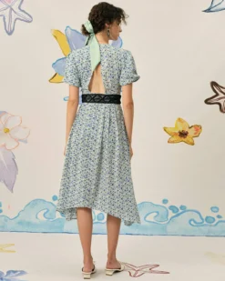 The Ruffle Backless Floral Midi Dress 10 The Ruffle Backless Floral Midi Dress -Deals Dress N Swimwear Store midi dresses the ruffle backless floral midi dress 38354420269269