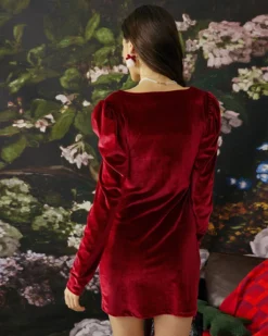 The Velvet Square Neckline Bodycon Dress 7 The Velvet Square Neckline Bodycon Dress -Deals Dress N Swimwear Store mini dresses the velvet square neckline bodycon dress 36306323144917