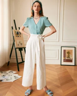 The Plain High-Rise Wide Leg Pants 11 The Plain High-Rise Wide Leg Pants -Deals Dress N Swimwear Store pants the plain high rise wide leg pants 37389874036949