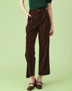 The High Waisted Pleated Wide Leg Pants -Deals Dress N Swimwear Store rihoas13809 684604