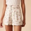 The High Waisted Floral Shorts
