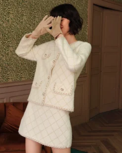 The Argyle Cardigan And Mini Skirt Set 23 The Argyle Cardigan And Mini Skirt Set -Deals Dress N Swimwear Store rihoas8612