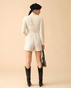 The Solid Single-breasted Sling Romper -Deals Dress N Swimwear Store rompers the solid single breasted sling romper 38527075582165