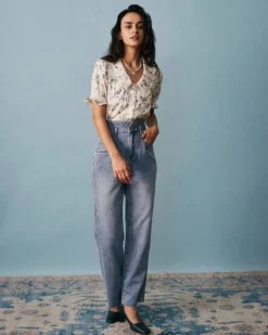 The Lace Spliced Pleated Floral Shirt 13 The Lace Spliced Pleated Floral Shirt -Deals Dress N Swimwear Store shirts the lace spliced pleated floral shirt 36869216305365