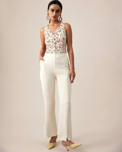 The Sleeveless Floral Shirt 9 The Sleeveless Floral Shirt -Deals Dress N Swimwear Store shirts the sleeveless floral shirt 36755059245269