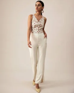 The Sleeveless Floral Shirt 10 The Sleeveless Floral Shirt -Deals Dress N Swimwear Store shirts the sleeveless floral shirt 36755059278037