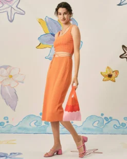 The Solid Color Ribbed Knit Tie Skirt 9 The Solid Color Ribbed Knit Tie Skirt -Deals Dress N Swimwear Store skirts the solid color ribbed knit tie skirt 37929565290709