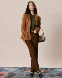 The Army Green Round Neck Ribbed Knit Top -Deals Dress N Swimwear Store the army green round neck solid knit top tops 7ruhyz 846167