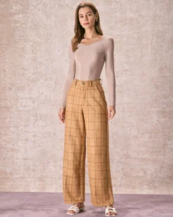 The Khaki Teardrop Long Sleeve Tee -Deals Dress N Swimwear Store the basic teardrop long sleeve tee tops it08js