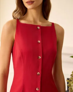 The Beige Boat Neck Button Mini Dress -Deals Dress N Swimwear Store the beige boat neck button mini dress dresses dzn0aq