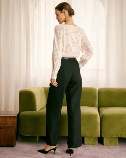 The Beige Square Neck Jacquard Blouse 9 The Beige Square Neck Jacquard Blouse -Deals Dress N Swimwear Store the beige square neck jacquard blouse tops heysgb