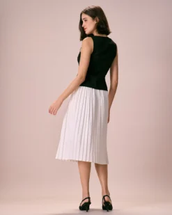 The Black Boat Neck Button Tank Top -Deals Dress N Swimwear Store the black boat neck button tank top tops osy9kw