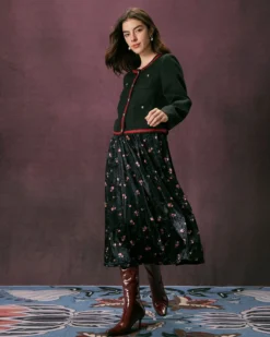 The Black Colorblock Button Tweed Jacket 8 The Black Colorblock Button Tweed Jacket -Deals Dress N Swimwear Store the black colorblock tweed jacket outerwear imcmyj 987101