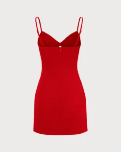 The Red V Neck Cutout Sleeveless Mini Dress -Deals Dress N Swimwear Store the black cut out mini dress dresses bzu4vq 31d56ee1 61e5 45de a558 811031fdecd7