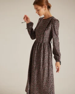 The Black Floral Hollow Out Back Maxi Dress 7 The Black Floral Hollow Out Back Maxi Dress -Deals Dress N Swimwear Store the black floral hollow out back maxi dress dresses vgyzc6